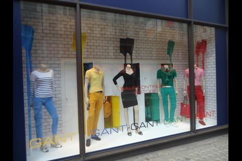 Gant, Olympic window display